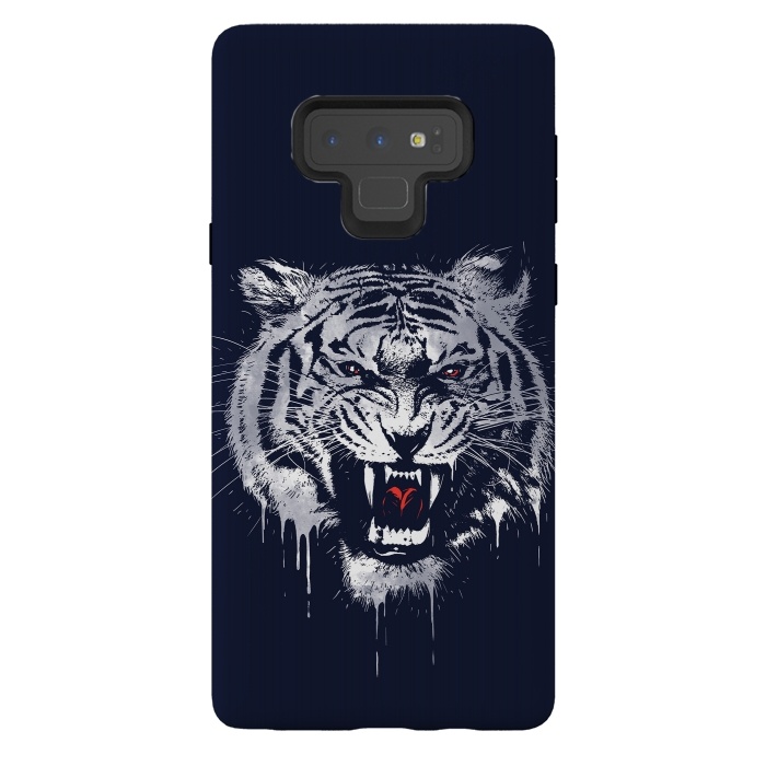 Galaxy Note 9 StrongFit Melting Tiger by Steven Toang