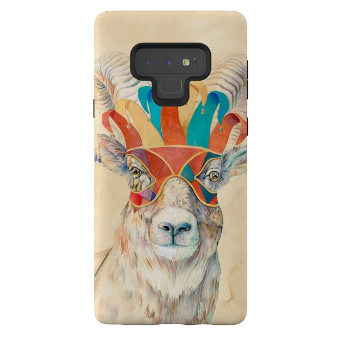 Galaxy Note 9 StrongFit Bighorn Sheep by Brandon Keehner