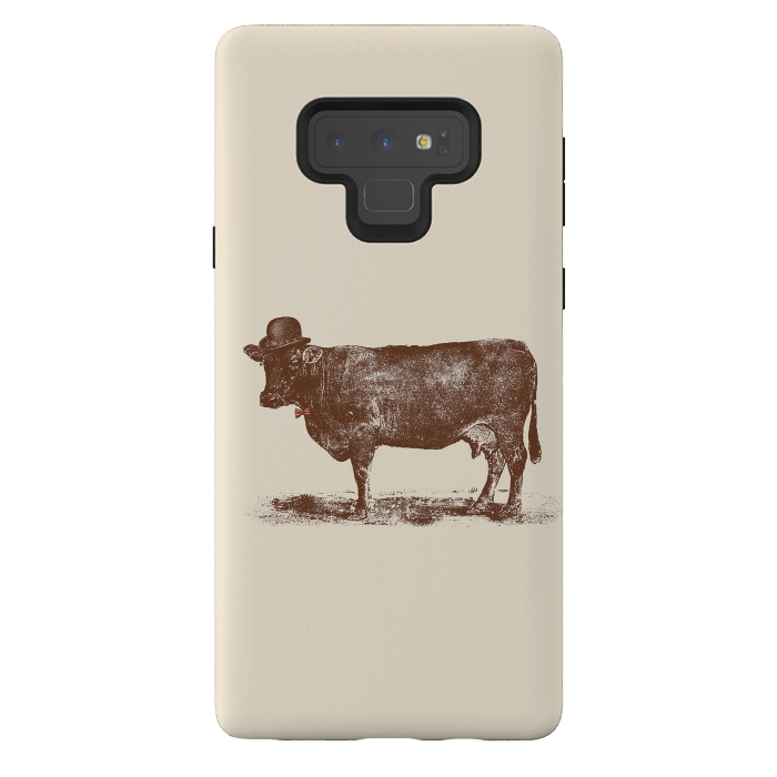 Galaxy Note 9 StrongFit Cow Cow Nut by Florent Bodart