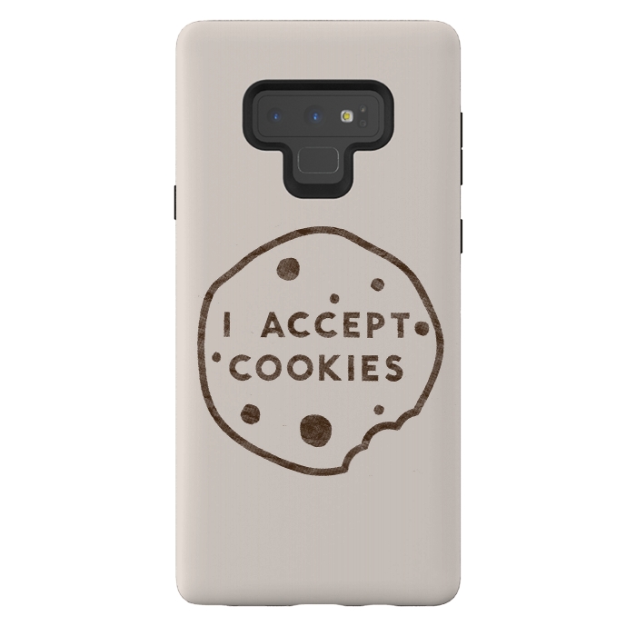 Galaxy Note 9 StrongFit I Accept Cookies by Florent Bodart