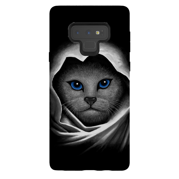 Galaxy Note 9 StrongFit Blue Eyes by Tummeow