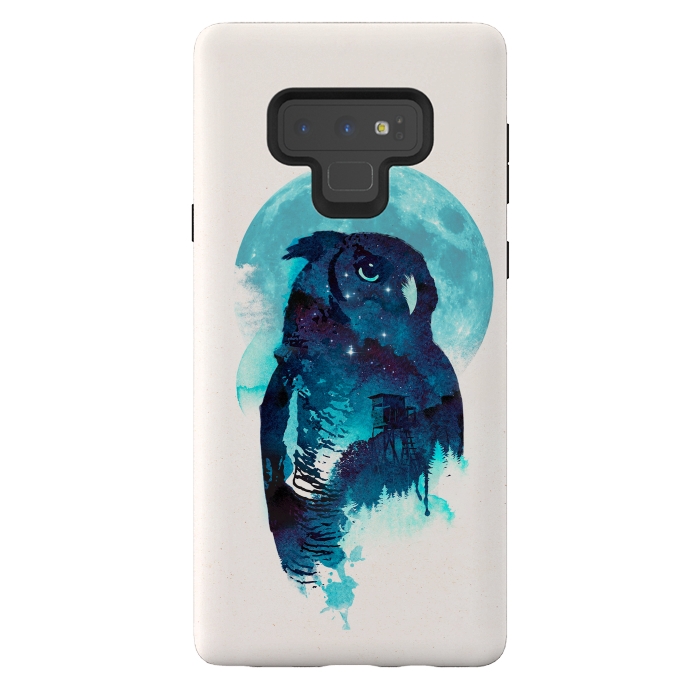 Galaxy Note 9 StrongFit Midnight Owl by Róbert Farkas