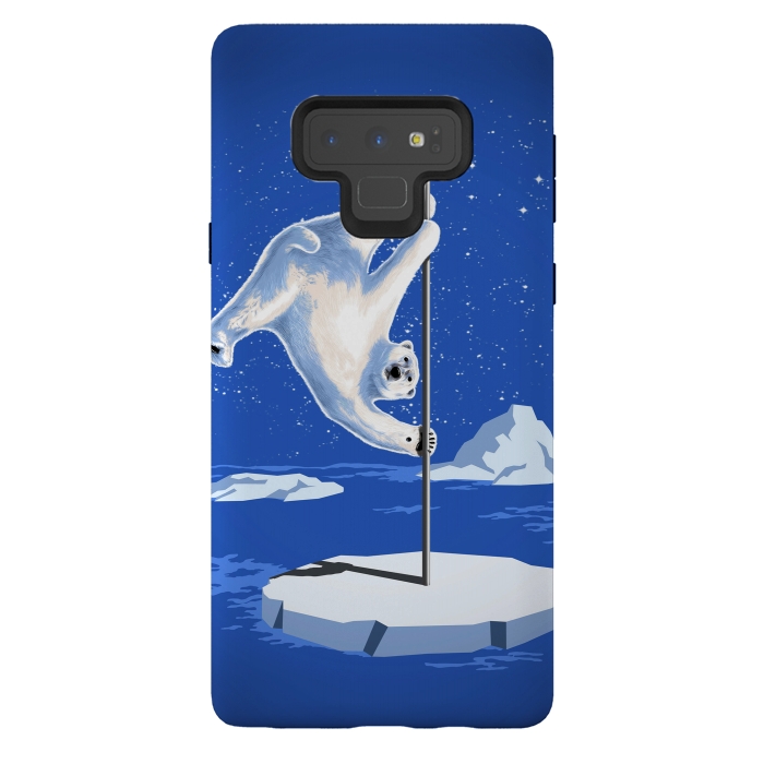 Galaxy Note 9 StrongFit North Pole Dancer by Jay Maninang