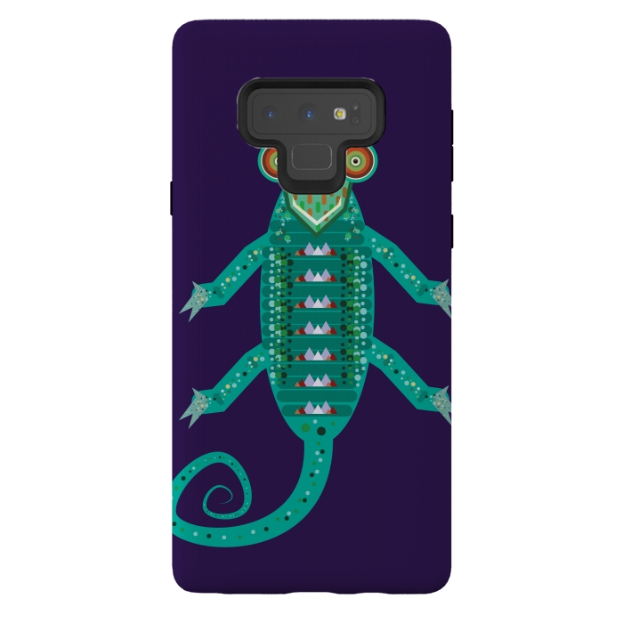 Galaxy Note 9 StrongFit chameleon by Parag K