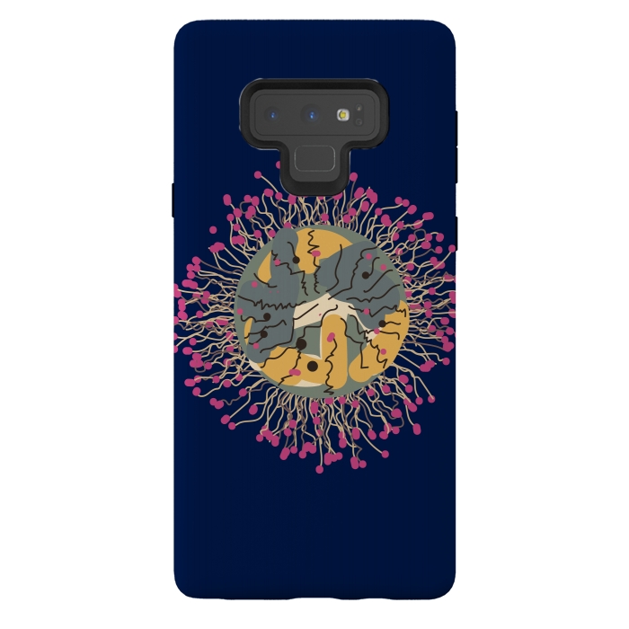 Galaxy Note 9 StrongFit Meduse-fleur by Parag K