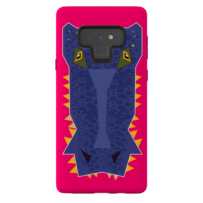 Galaxy Note 9 StrongFit Crocodile by Parag K