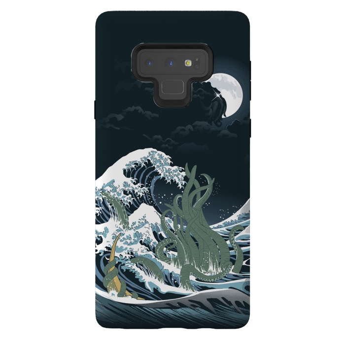 Galaxy Note 9 StrongFit The Wave off R'lyeh  by Samiel Art