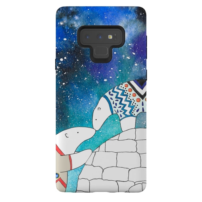 Galaxy Note 9 StrongFit Love Under The Stars by Amaya Brydon