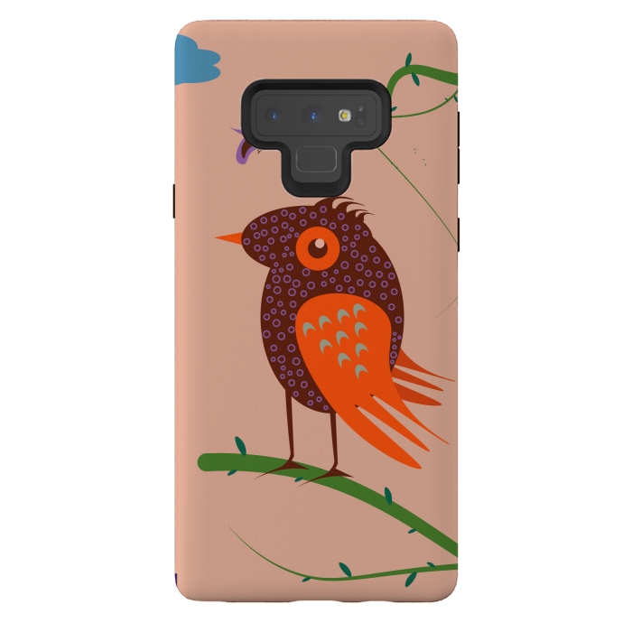 Galaxy Note 9 StrongFit Bird by Parag K