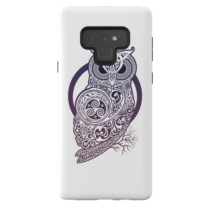 Galaxy Note 9 StrongFit CELTIC OWL by RAIDHO