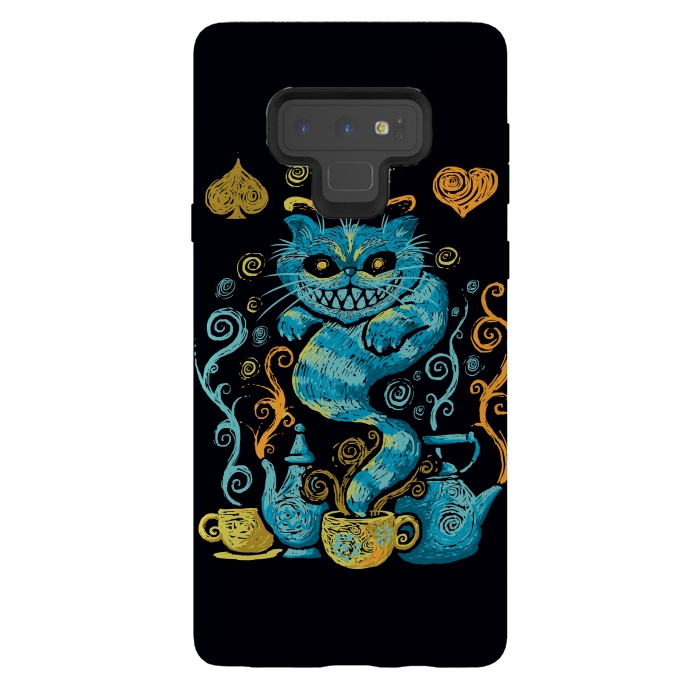 Galaxy Note 9 StrongFit Wonderland Impressions by Q-Artwork