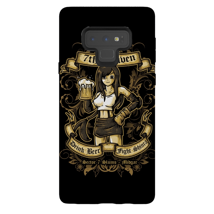 Galaxy Note 9 StrongFit 7th Heaven by Q-Artwork