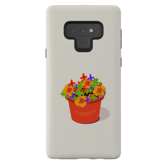 Galaxy Note 9 StrongFit Flowerpot by Parag K