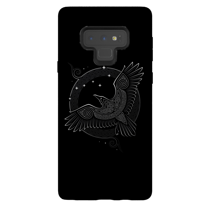 Galaxy Note 9 StrongFit NORTHERN RAVEN ( Path to the North ) by RAIDHO