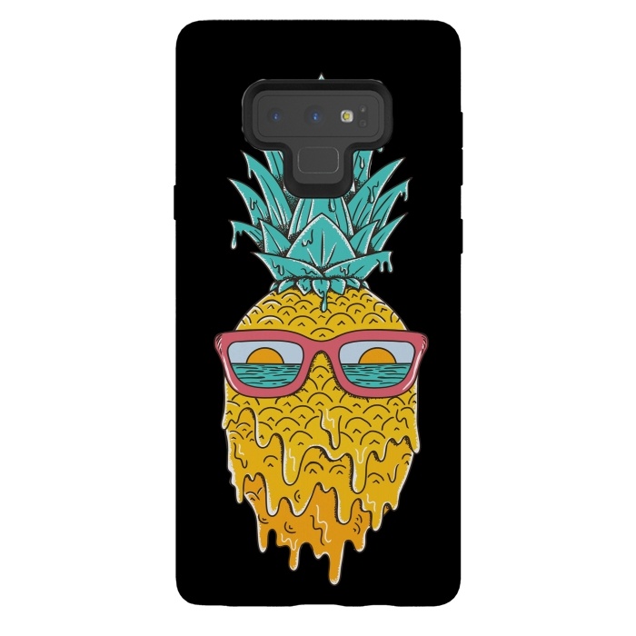 Galaxy Note 9 StrongFit Pineapple Summer by Coffee Man