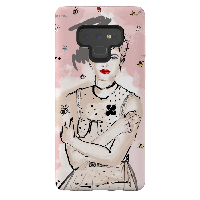 Galaxy Note 9 StrongFit Dior Girl by MUKTA LATA BARUA