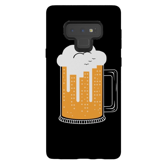 Galaxy Note 9 StrongFit CITY BEER by Coffee Man