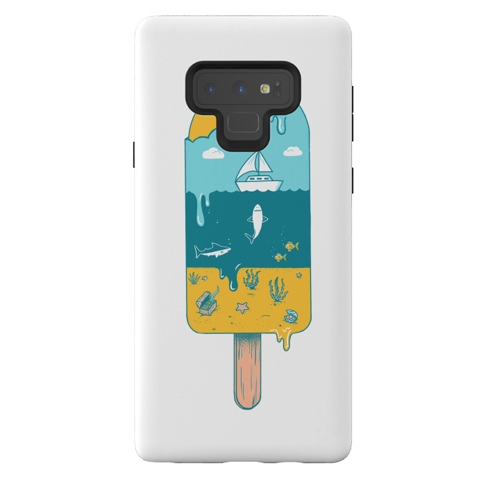 Galaxy Note 9 StrongFit Melted Landscape by Coffee Man