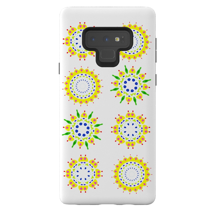 Galaxy Note 9 StrongFit Springtime  by Bettie * Blue