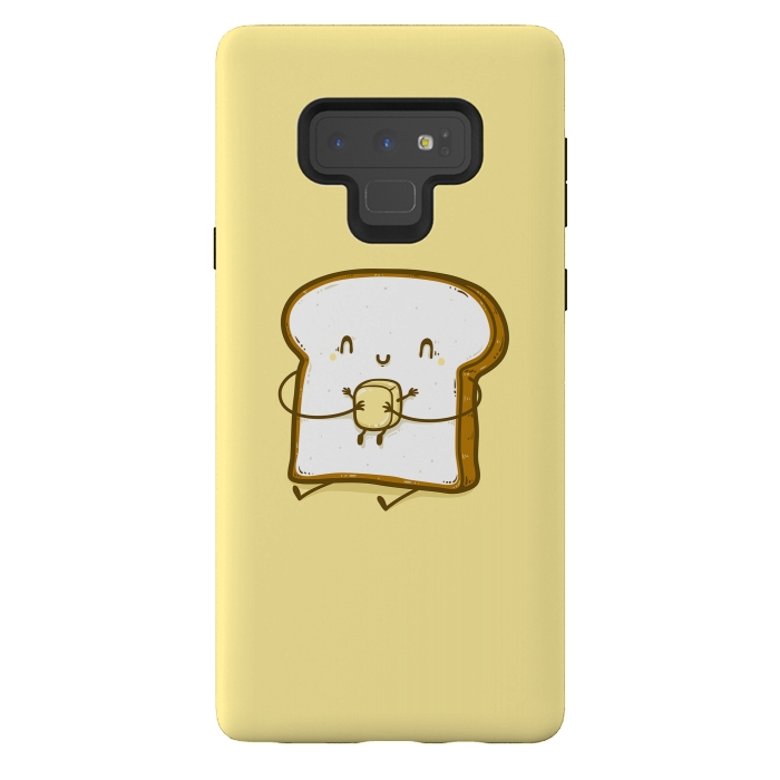 Galaxy Note 9 StrongFit Bread & Butter by Xylo Riescent