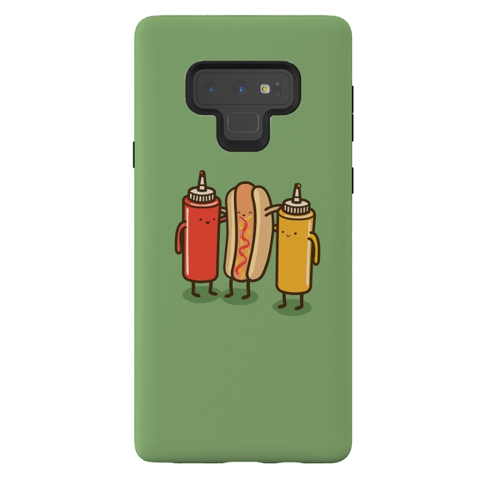Galaxy Note 9 StrongFit Best Friends by Xylo Riescent