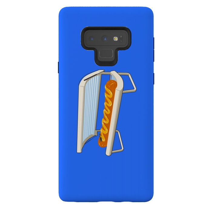 Galaxy Note 9 StrongFit Hotdog by Xylo Riescent