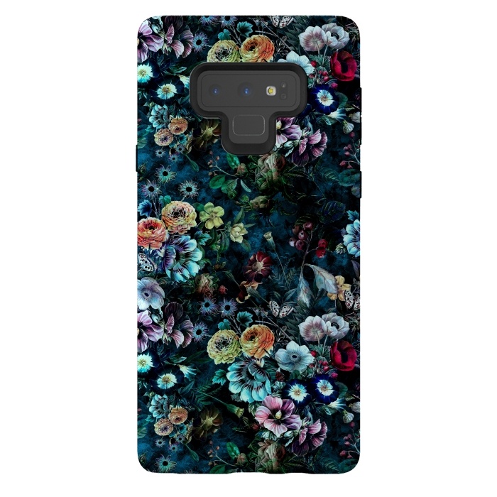 Galaxy Note 9 StrongFit Floral Pattern VIII by Riza Peker