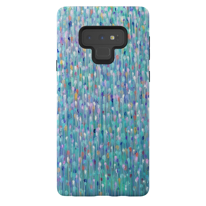 Galaxy Note 9 StrongFit Sparkly Water by Helen Joynson