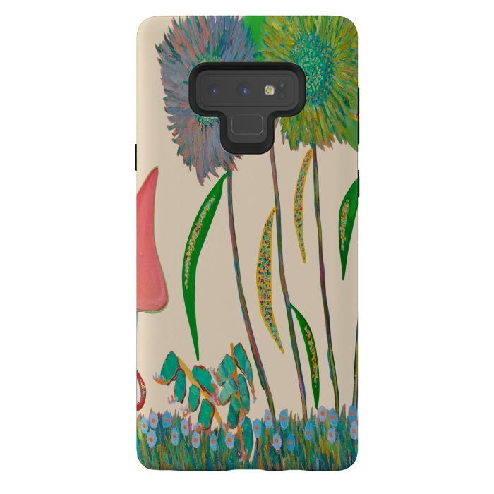 Galaxy Note 9 StrongFit Pretty Pink 2 by Helen Joynson