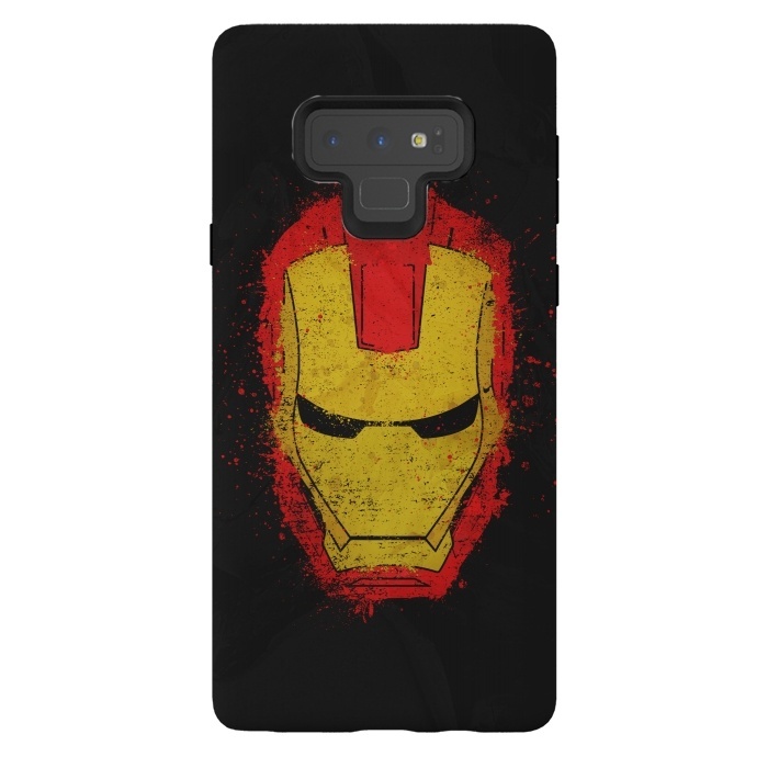 Galaxy Note 9 StrongFit Iron Man splash by Sitchko