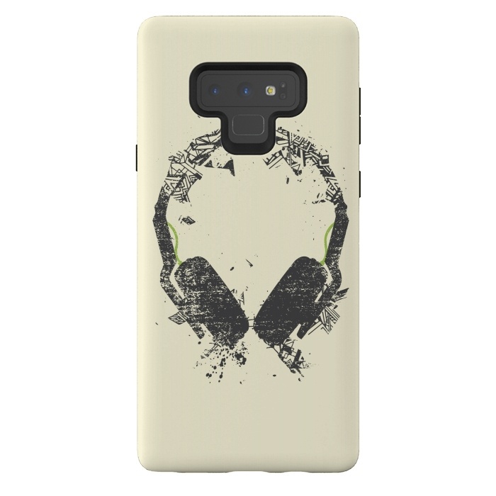 Galaxy Note 9 StrongFit Art Headphones by Sitchko