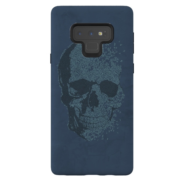 Galaxy Note 9 StrongFit Music Skull V1 by Sitchko