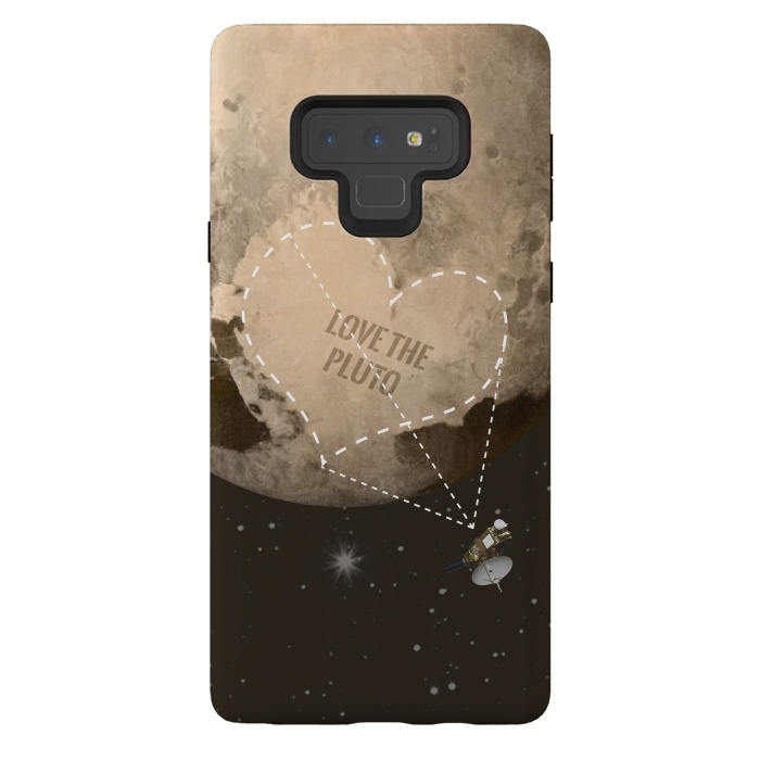 Galaxy Note 9 StrongFit Love the Pluto by Sitchko