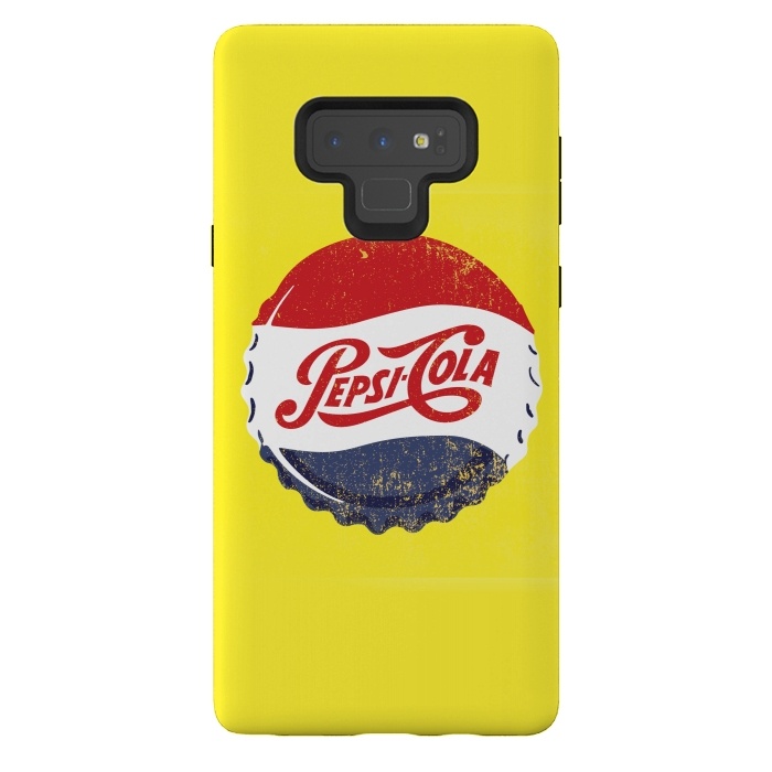 Galaxy Note 9 StrongFit Vintage Pepsi by Sitchko