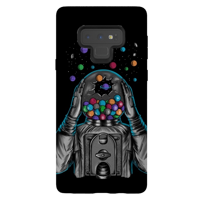Galaxy Note 9 StrongFit Astronaut Explotion by Coffee Man