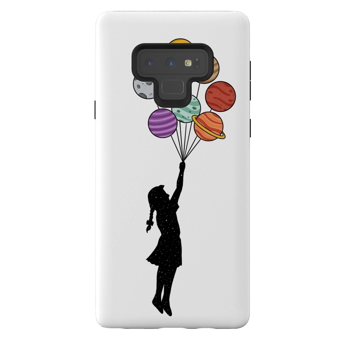 Galaxy Note 9 StrongFit Planets Balloons by Coffee Man