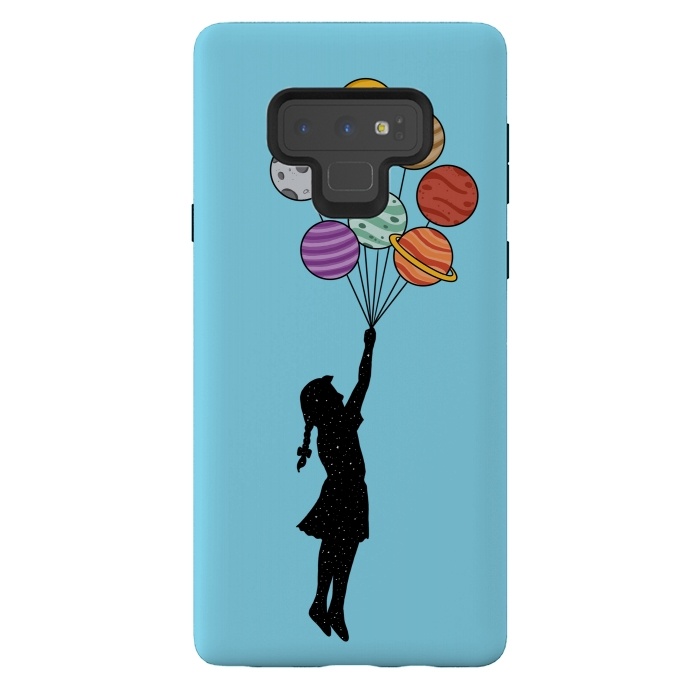 Galaxy Note 9 StrongFit Planets Balloons 2 by Coffee Man