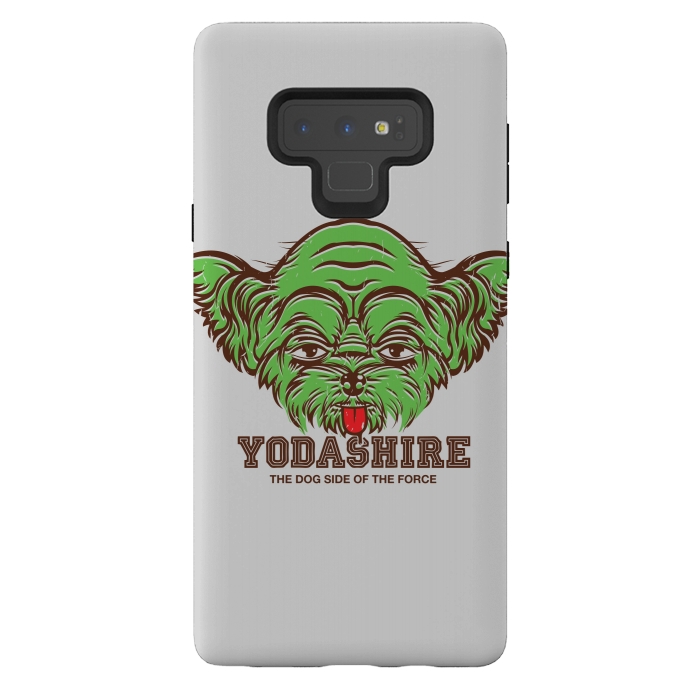 Galaxy Note 9 StrongFit [ba dum tees] Yodashire by Draco