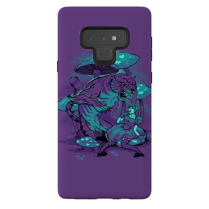 Galaxy Note 9 StrongFit Cheshire Cat by Draco