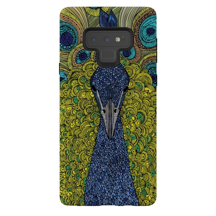 Galaxy Note 9 StrongFit Mr. Pavoreal by Valentina Harper