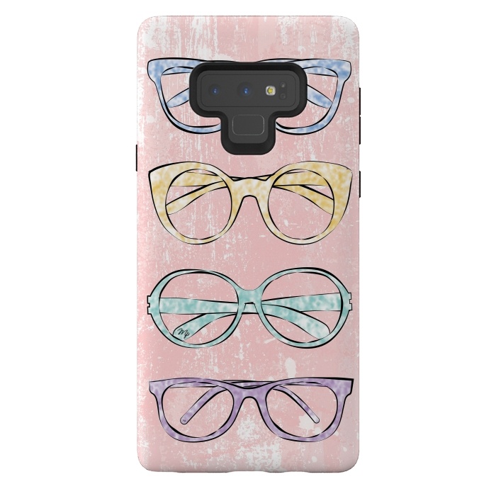 Galaxy Note 9 StrongFit Funky Glasses by Martina