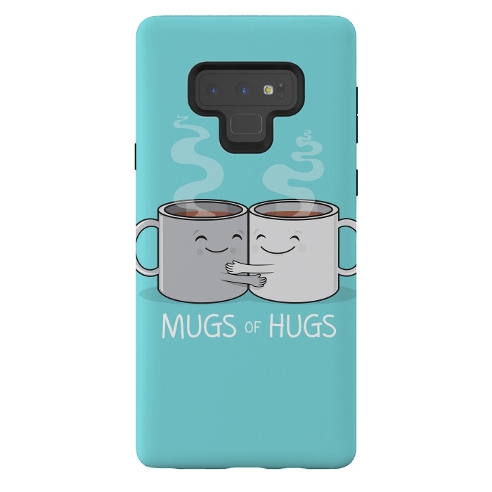 Galaxy Note 9 StrongFit Mugs of Hugs by Wotto