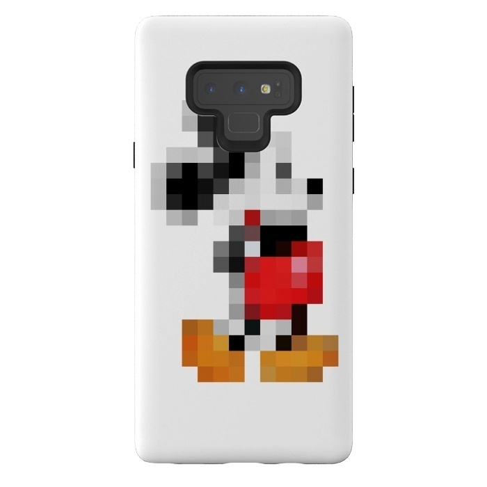 Galaxy Note 9 StrongFit Mickey Mouse Pixel by Alisterny