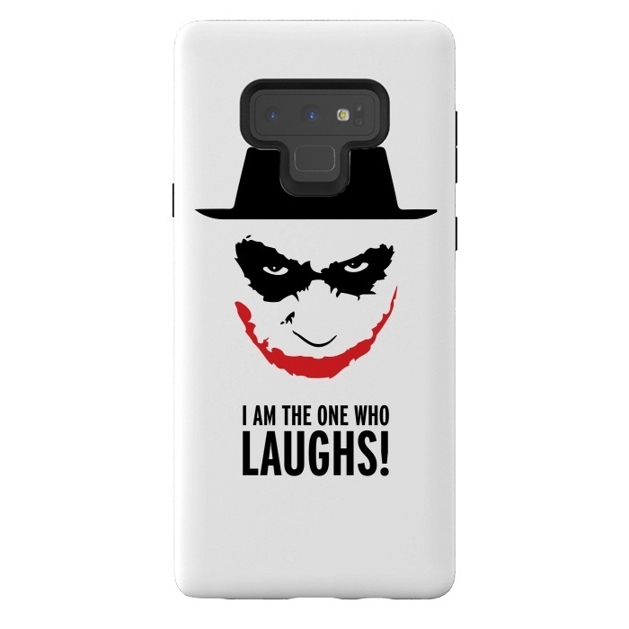 Galaxy Note 9 StrongFit Heisenberg Joker I Am The One Who Laughs Breaking Bad Dark Knight  by Alisterny