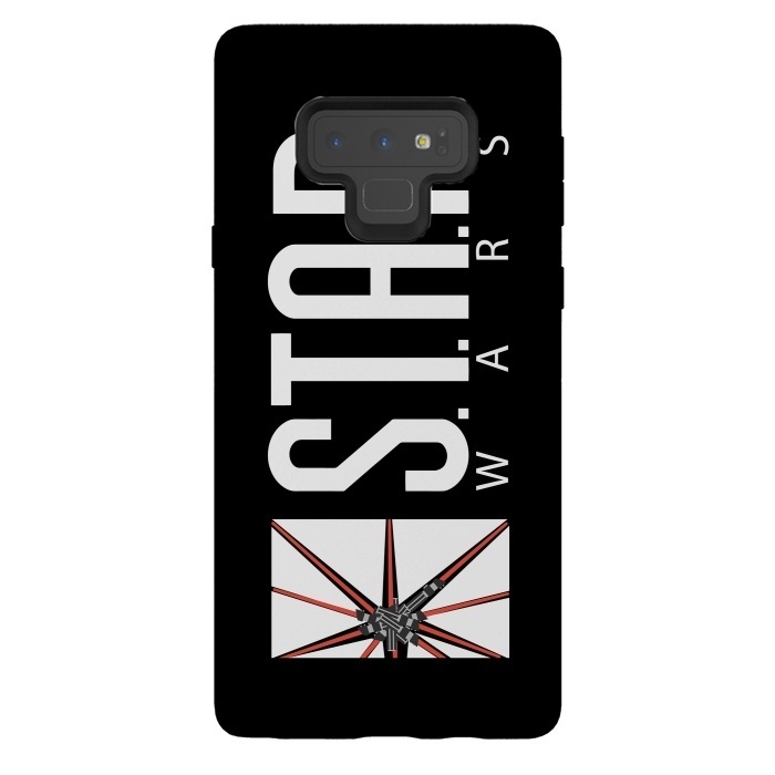 Galaxy Note 9 StrongFit Star Wars Labs Flash DC Comics by Alisterny