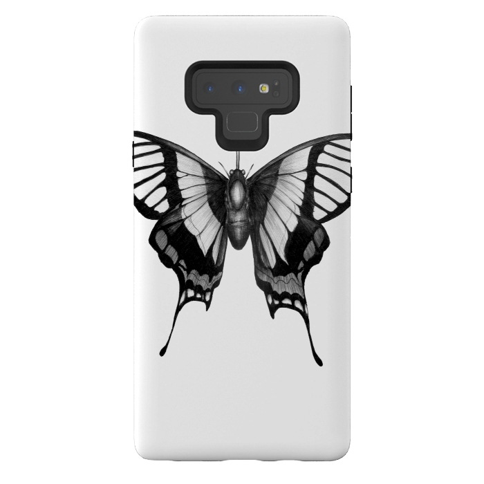 Galaxy Note 9 StrongFit Butterfly Wings by ECMazur 