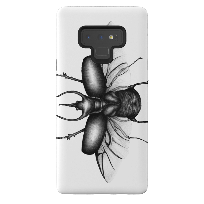 Galaxy Note 9 StrongFit Beetle Wings by ECMazur 