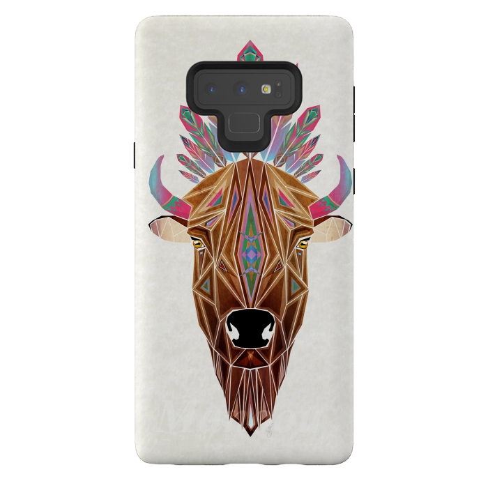 Galaxy Note 9 StrongFit bison by Manoou