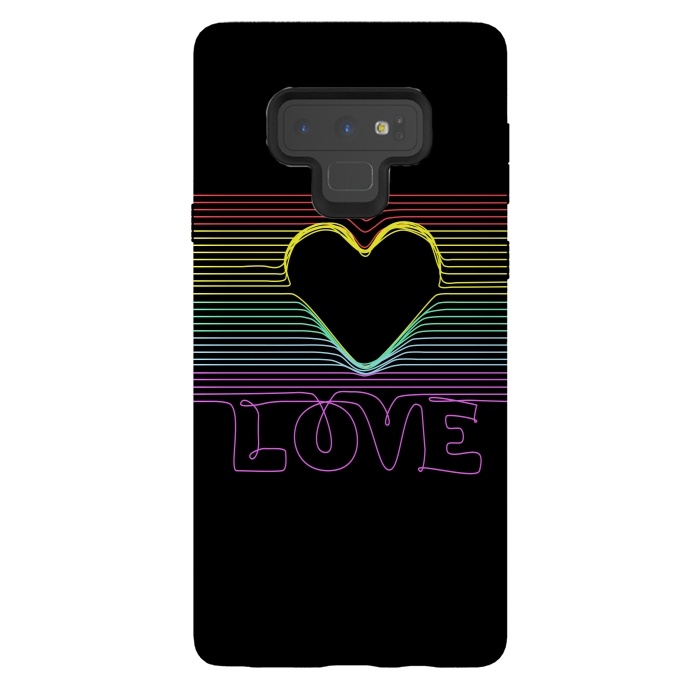 Galaxy Note 9 StrongFit Love by Coffee Man