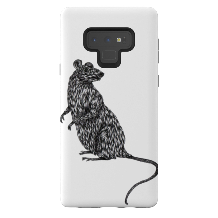 Galaxy Note 9 StrongFit Little Rat by ECMazur 